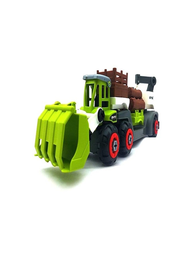 Quasar 3 in 1 Farmer Tracker with Screwdriver DIY Vehicle Assembly Toy 3+ Year Old Boys Girls